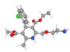 Amlodipine Besylate (CAS 111470-99-6) chemical structure